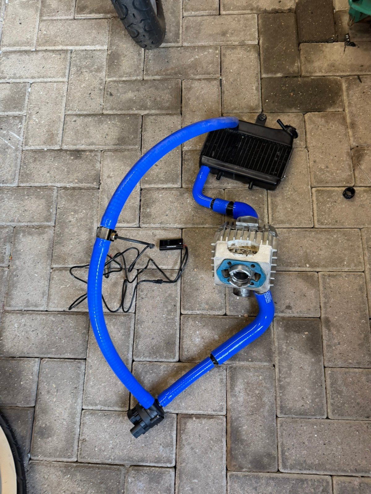 Watergekoelde cilinder voor Tomos of Puch, Verzenden, Zo goed als nieuw, Cilinder