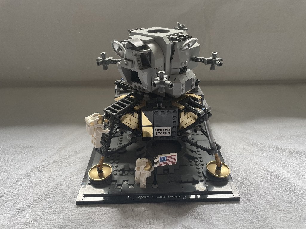 Lego 10266 - Apollo 11 Maanlander, Kinderen en Baby's, Speelgoed | Duplo en Lego, Gebruikt, Lego, Compleet, Ophalen of Verzenden