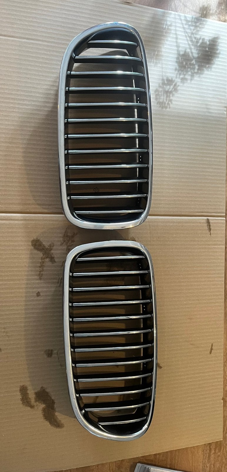 Bmw 5-serie f10/11 chrome grill (origineel), Ophalen of Verzenden, Gebruikt, BMW