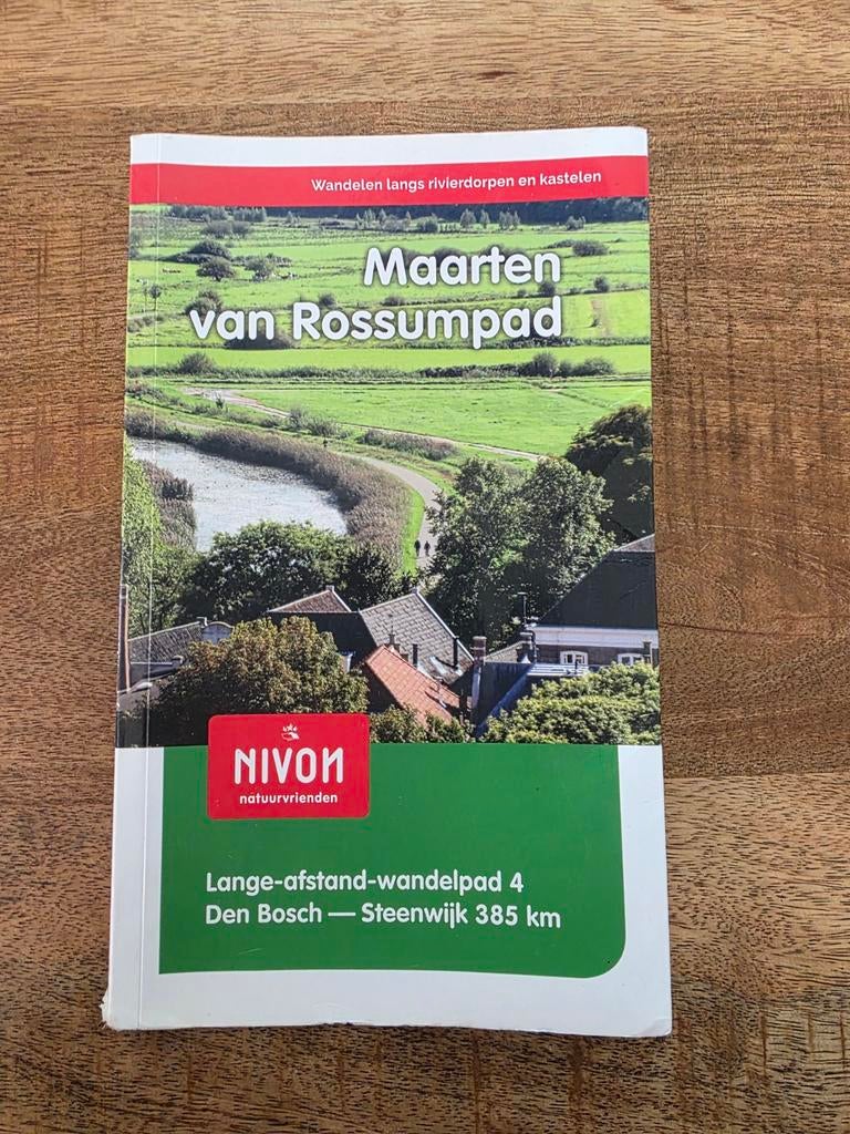 Maarten van Rossumpad - Lange-afstand-wandelpad 4, Boeken, Reisgidsen, Gelezen, Fiets- of Wandelgids, Benelux, Overige merken