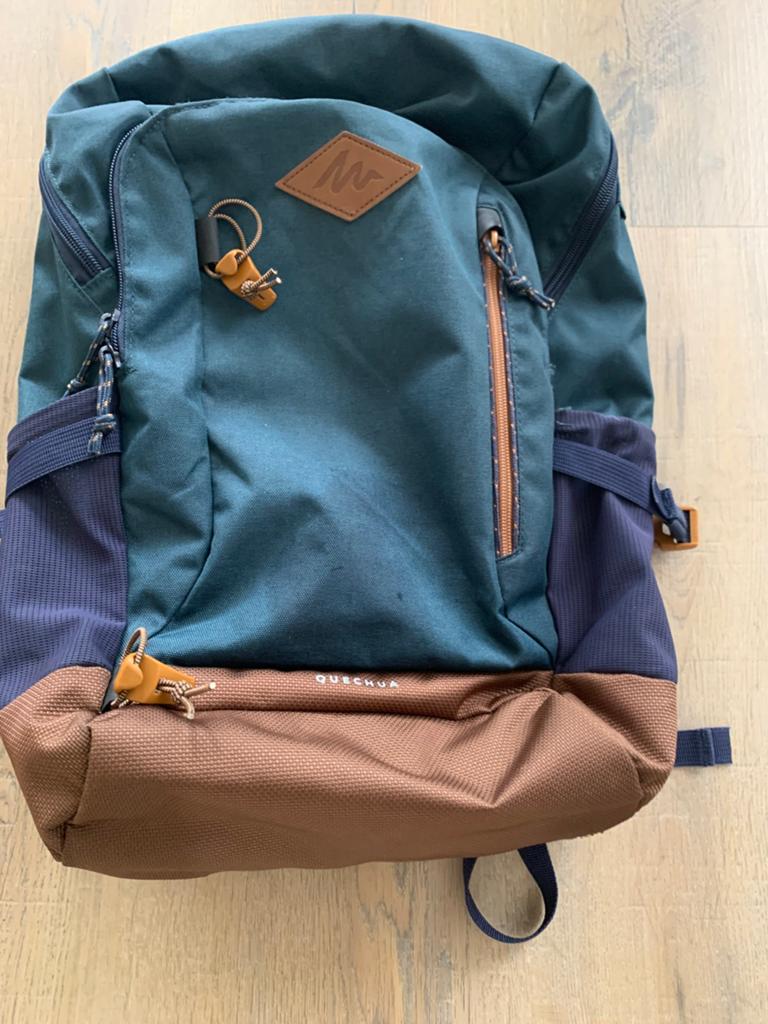 Quechua rugzak, 40 cm of meer, Gebruikt, Ophalen, Overige merken
