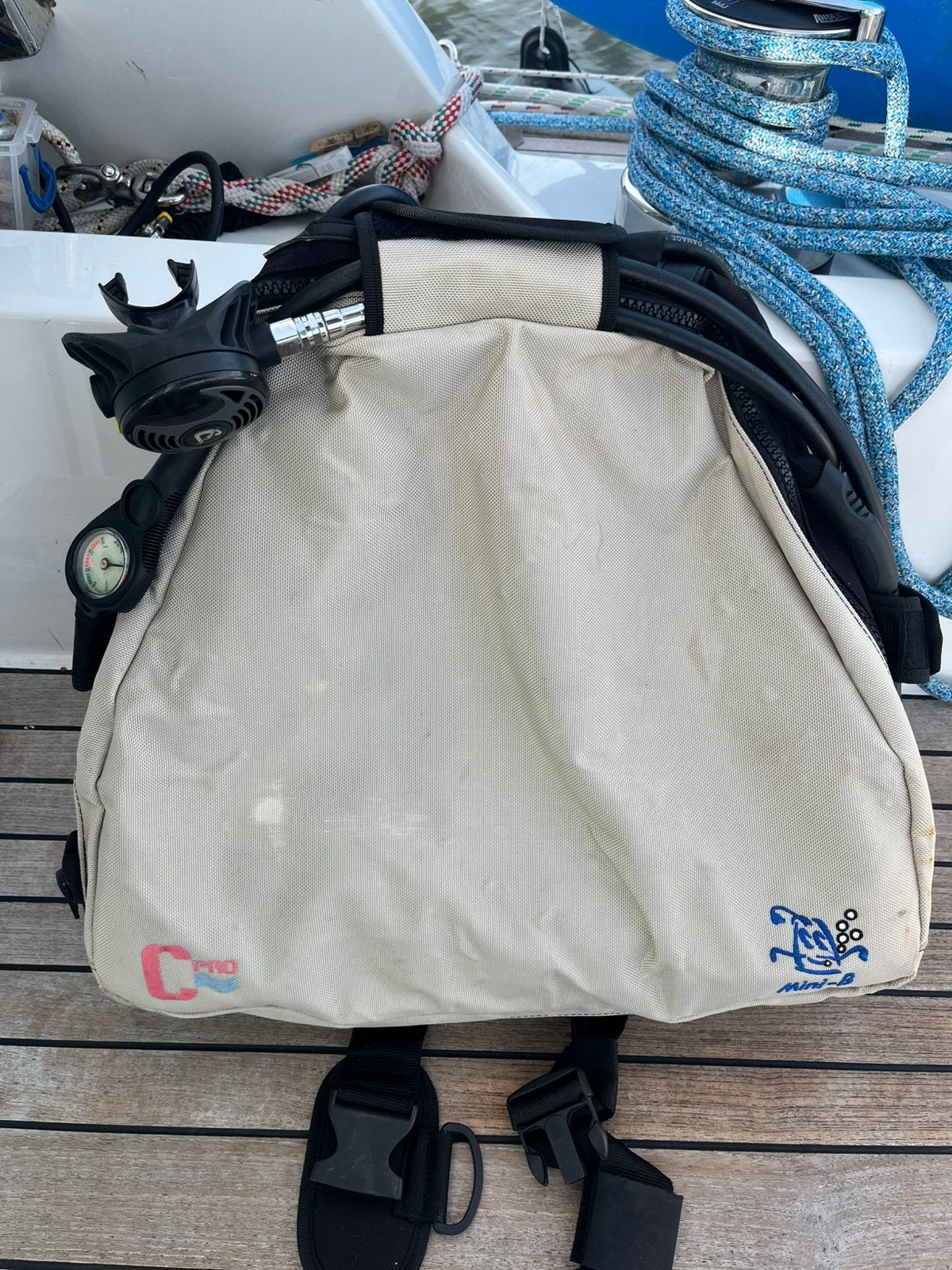 C pro mini b, Watersport en Boten, Ophalen of Verzenden, Gebruikt, Duikfles