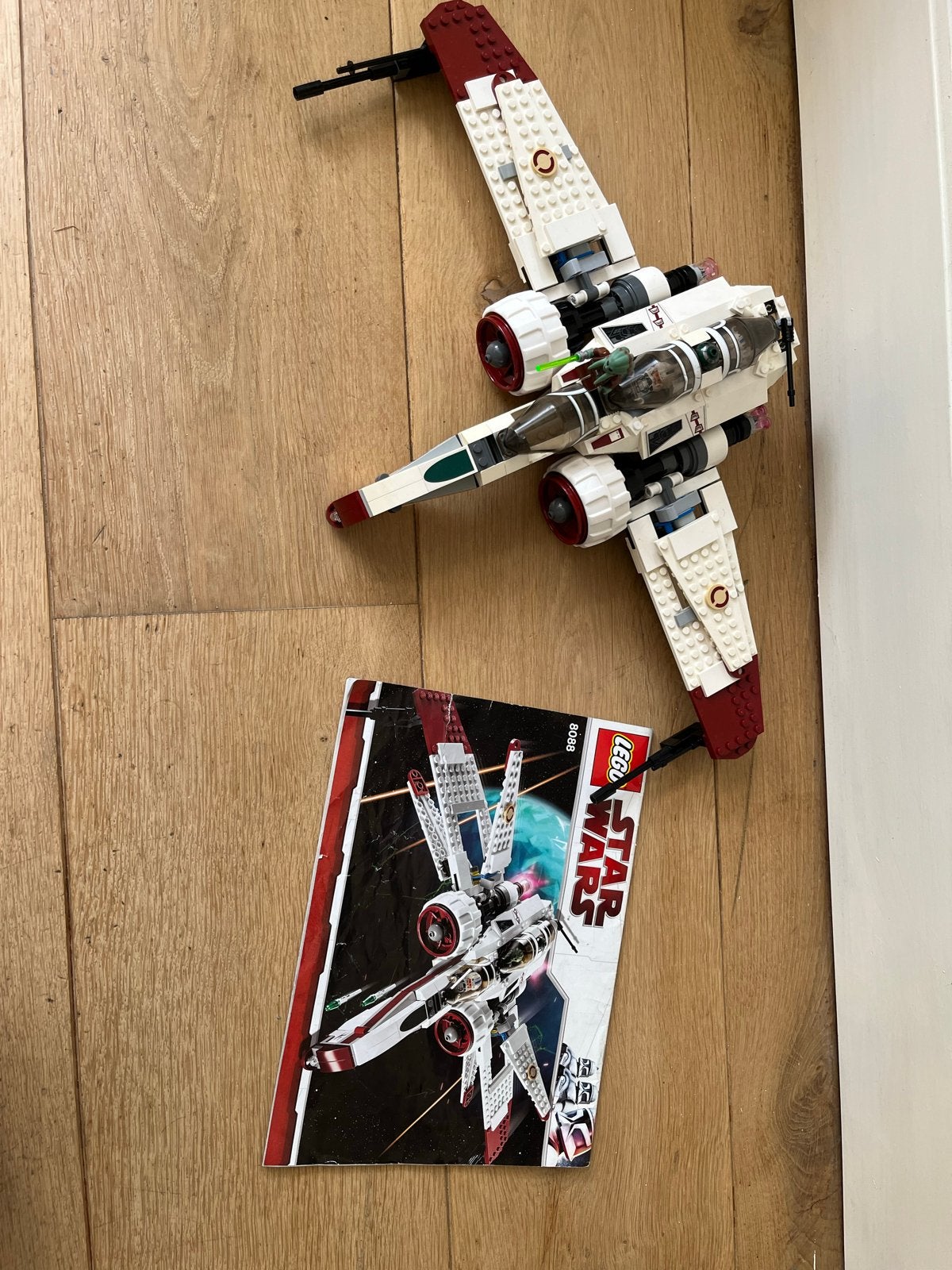 lego arc-170 (8088), Kinderen en Baby's, Speelgoed | Duplo en Lego, Inclusief minifiguren, Gebruikt, Star Wars, Lego