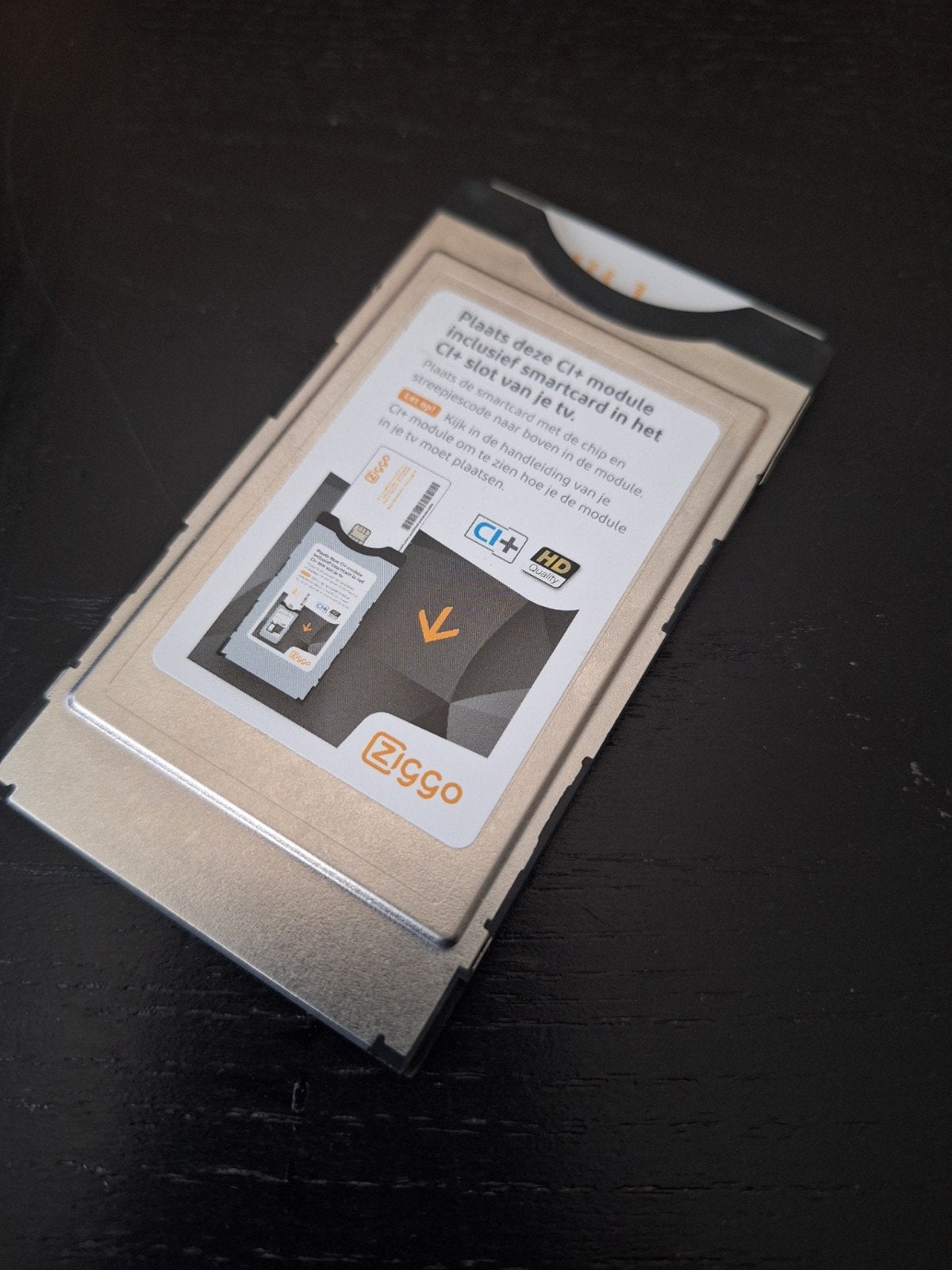 Ziggo CI+ module inclusief smartcard, Ophalen of Verzenden, Gebruikt