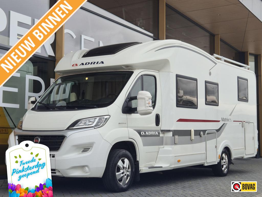 Adria Matrix Plus 670 SC, Caravans en Kamperen, Afzuigkap, Standaard zit, Ringverwarming, Fiat