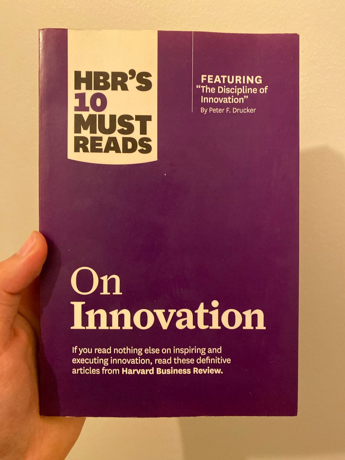 HBR's 10 Must Reads On Innovation - Harvard Business Review, Ophalen of Verzenden, Zo goed als nieuw, Management