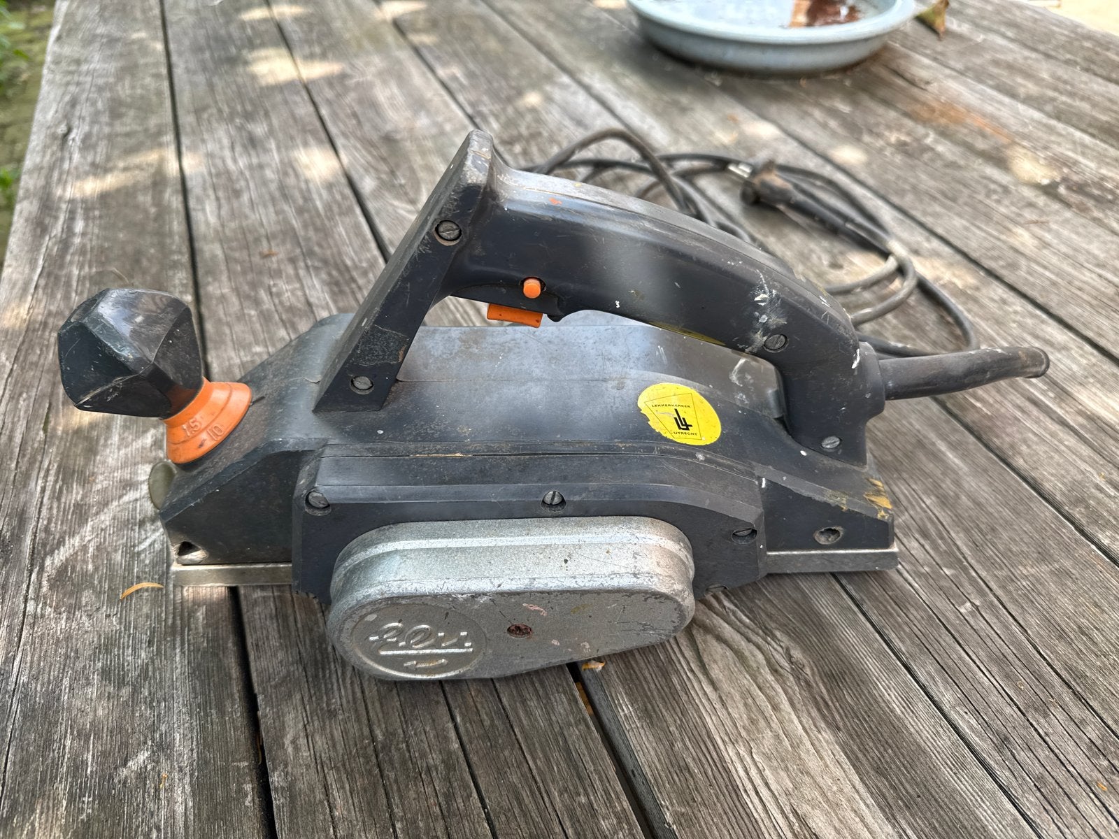 Elu 713 Mühlacker MFF 80 elektrische schaafmachine, Ophalen of Verzenden, Gebruikt