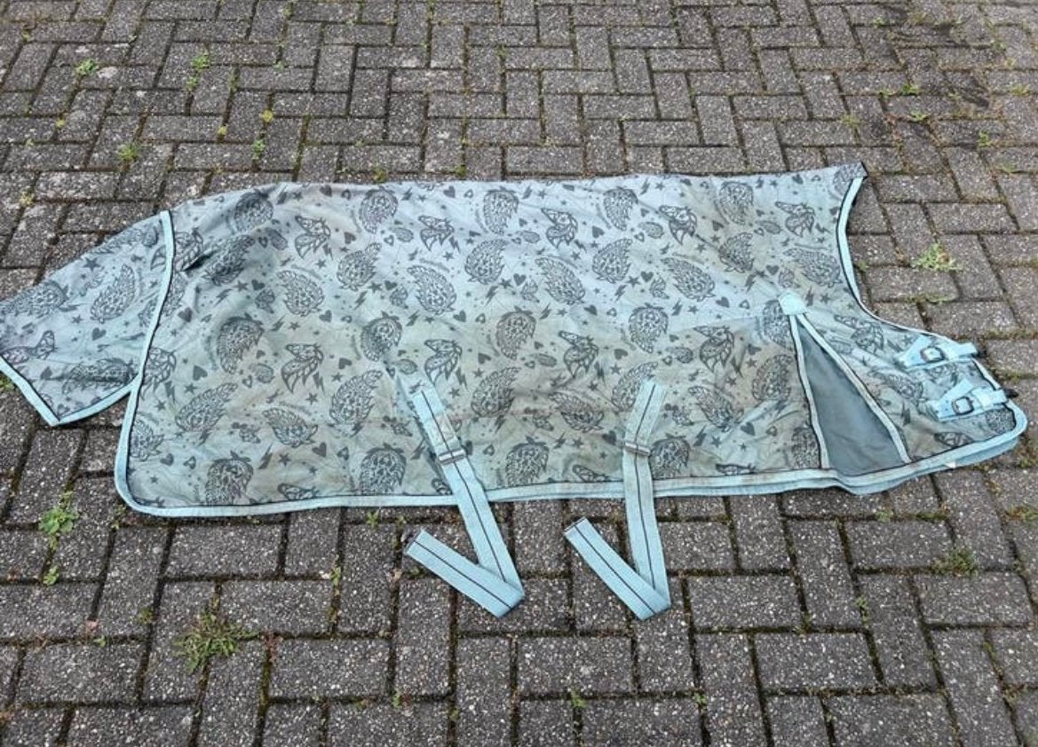 Imperial Riding deken 175 200gr. + regendeken gratis, Gebruikt, Kruissingels, 200 g, Ophalen of Verzenden