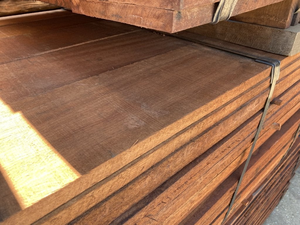 FSC 2x20CM hardhouten planken fijn bezaagd op voorraad, Ophalen of Verzenden, Nieuw, Planken, Hardhout