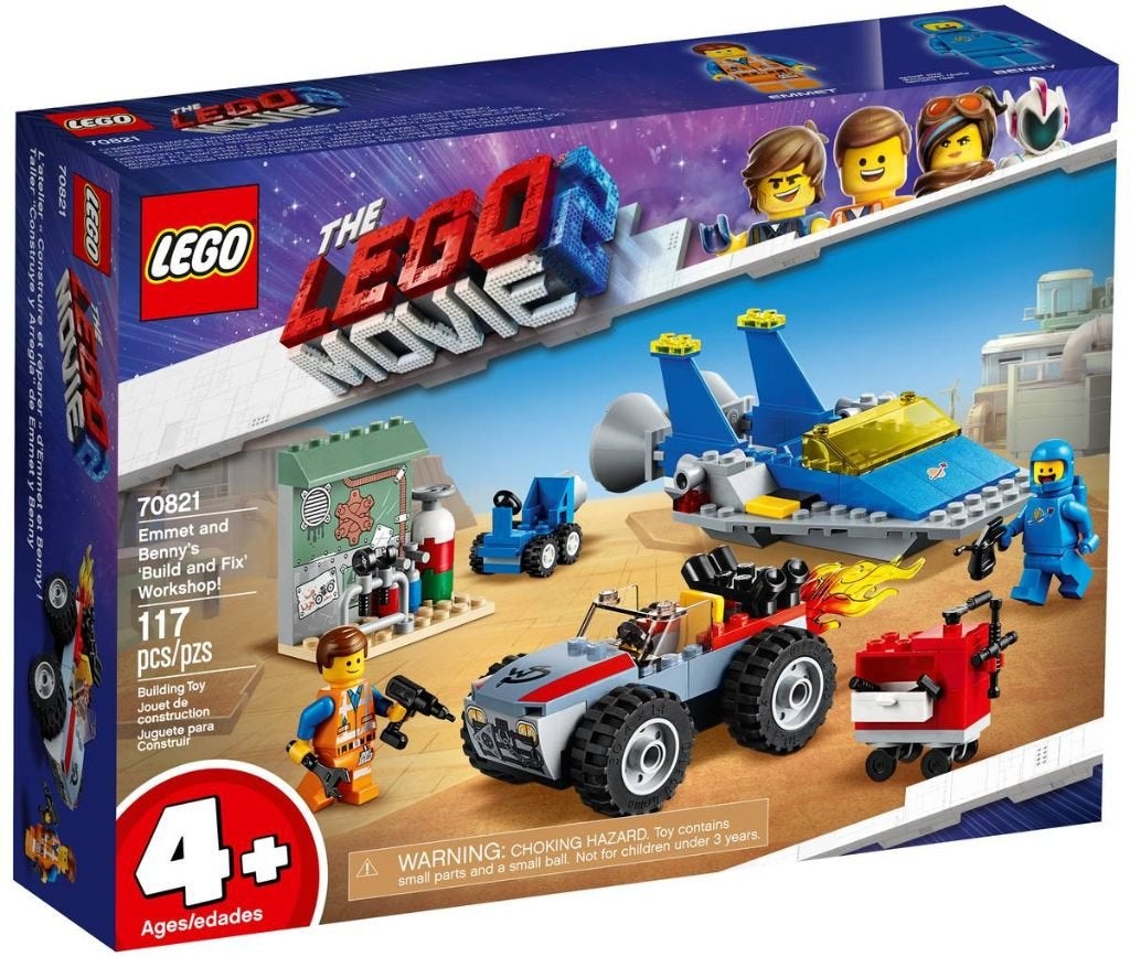 Lego 70821 MOVIE 2 Emmets en Benny's werkplaats nieuw, Ophalen, Overige thema's, Lego, Nieuw