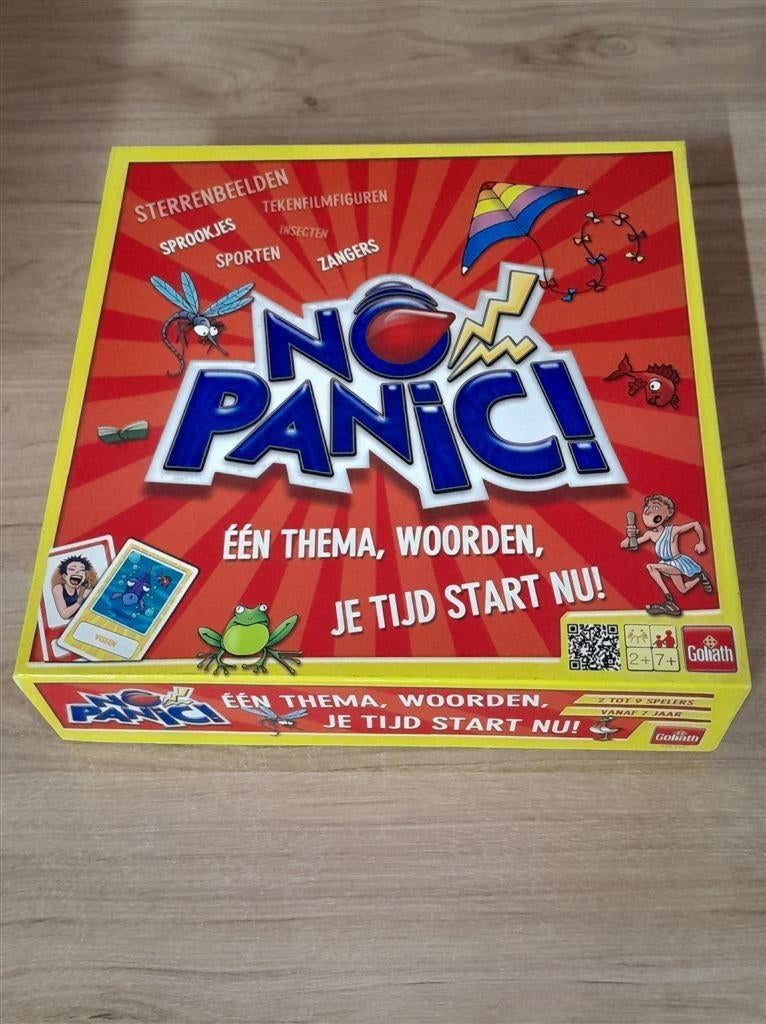 No Panic - s5288, Hobby en Vrije tijd, Gezelschapsspellen | Bordspellen, Zo goed als nieuw, Verzenden