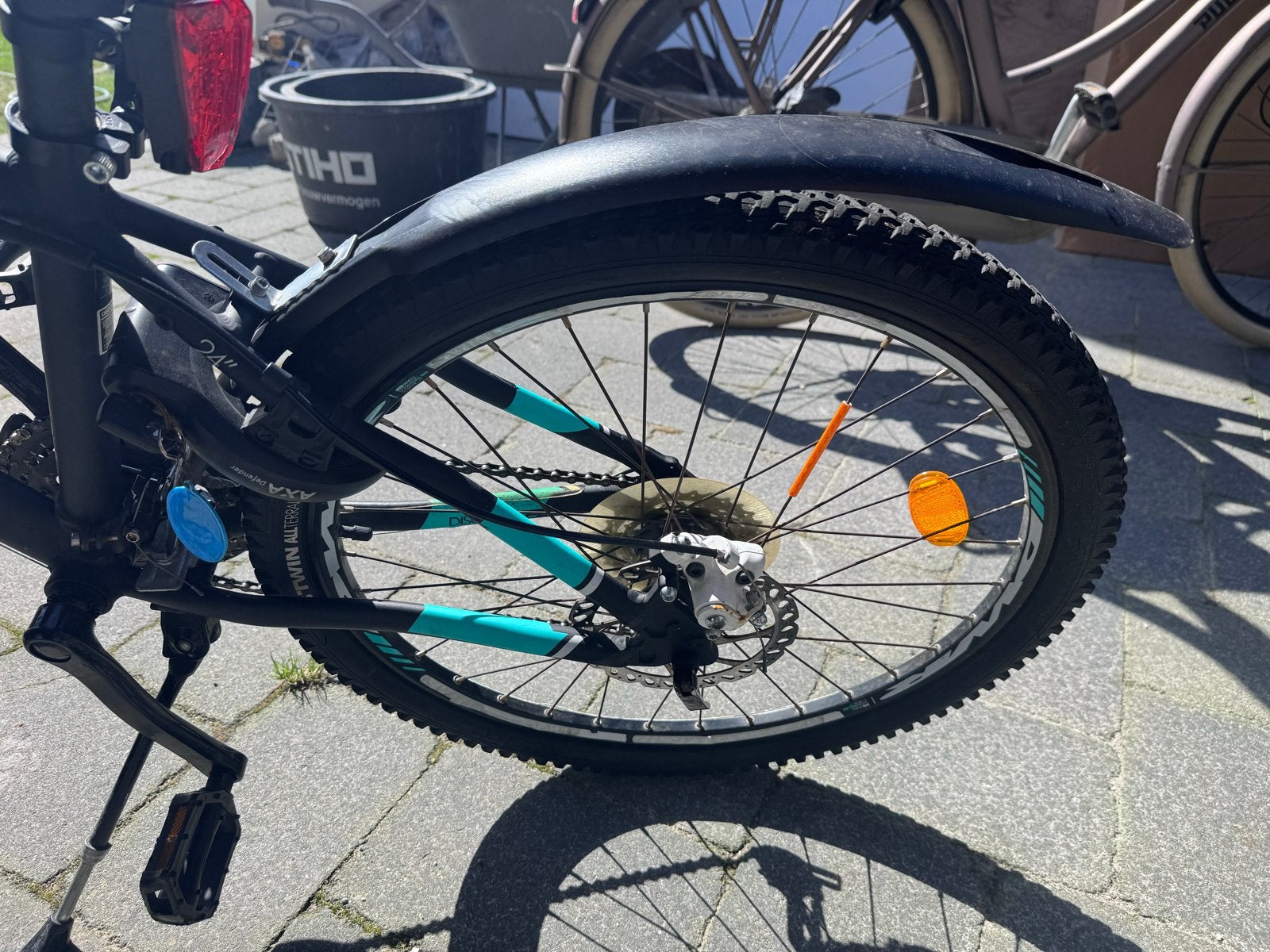 B'TWIN Rockrider 700 24 inch kinderfiets, Fietsen en Brommers, Gebruikt, Hardtail, Ophalen of Verzenden, Dames