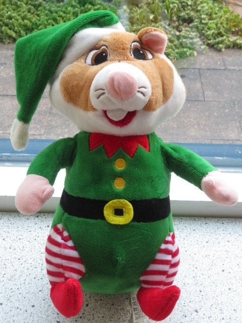 Hamster van Albert Heijn Kerst Oudjaar nieuwjaar ELF, Ophalen of Verzenden, Zo goed als nieuw, Middelgroot (20 tot 80 cm), Met label