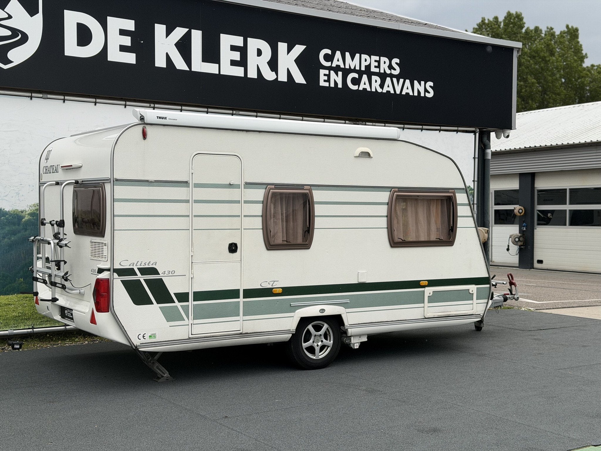 Chateau CALISTA 430 (bj 2004), Caravans en Kamperen, Caravans, Chateau, Openslaande ramen, Bedrijf, 750 - 1000 kg