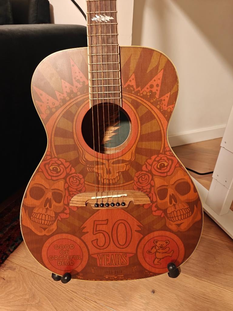 Alvarez AF65LGD/MLH 50th Anniversary Grateful Dead Gitaar, Muziek en Instrumenten, Ophalen, Zo goed als nieuw, Klassieke of Spaanse gitaar
