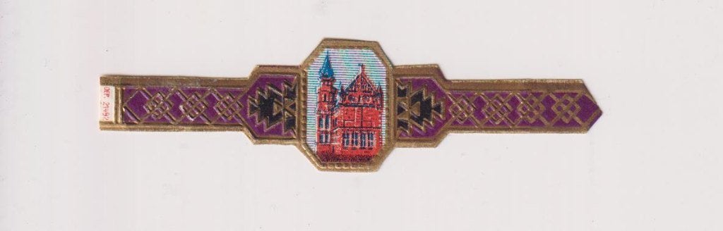 sigarenbanden - HET OUDE STADHUIS VAN KAMPEN, Verzamelen, Ophalen of Verzenden, Zo goed als nieuw, Sigarenbandjes