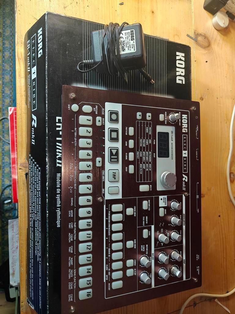 Korg Electribe ER MK2 - mint condition, Muziek en Instrumenten, Drumcomputers, Zo goed als nieuw, Overige merken, Ophalen of Verzenden