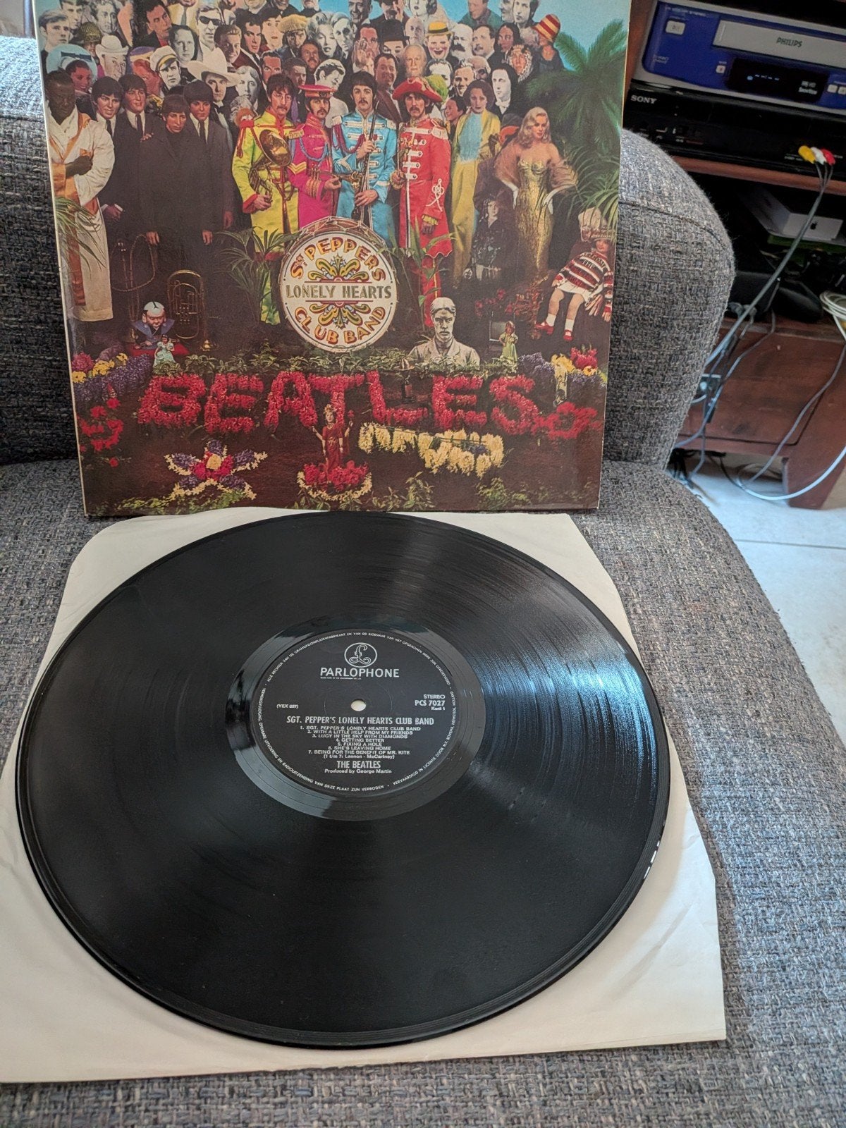 Beatles Sgt Peppers LP in nette staat, Ophalen of Verzenden, Gebruikt, 12 inch