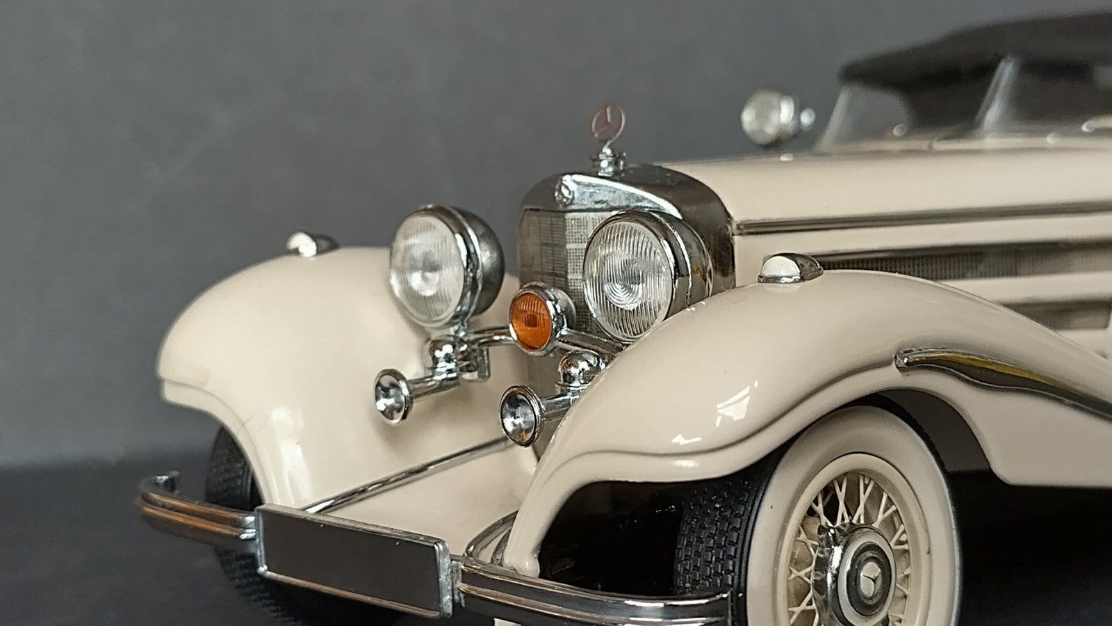 Mercedes Benz 500 K Roadster 1:24 CMC Germany Pol, Overige merken, Auto, Verzenden, .