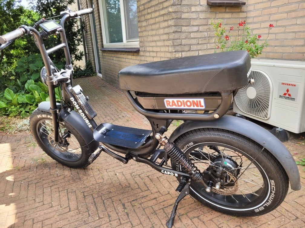 Don Souris Capo, Fietsen en Brommers, Elektrische fietsen, Zo goed als nieuw, Overige merken, 59 cm of meer, 50 km per accu of meer