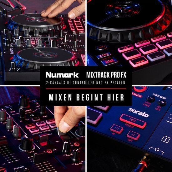 Numark Mixtrack Pro FX (DJ-set) *Nieuw*, Numark, Info@Numark.nl, Nieuw, Ophalen of Verzenden