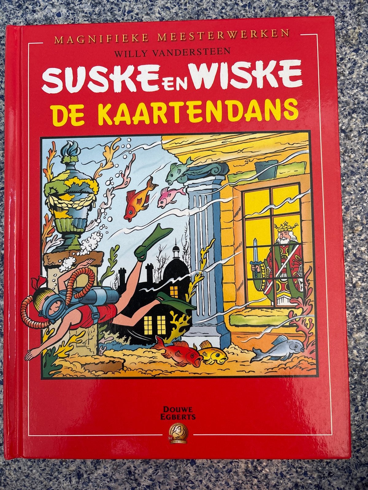 Suske en Wiske - De Kaartendans (Magnifieke Meesterwerken), Eén stripboek, Ophalen of Verzenden, Zo goed als nieuw