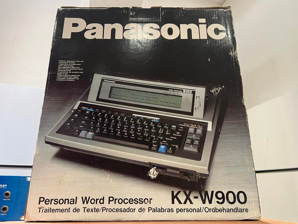 Panasonic KX-W900 Personal Word Processor (Retro), Ophalen