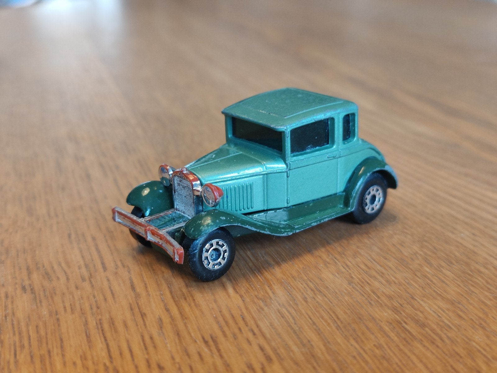 Matchbox Ford Model A GROEN, Ophalen of Verzenden, Zo goed als nieuw, Auto