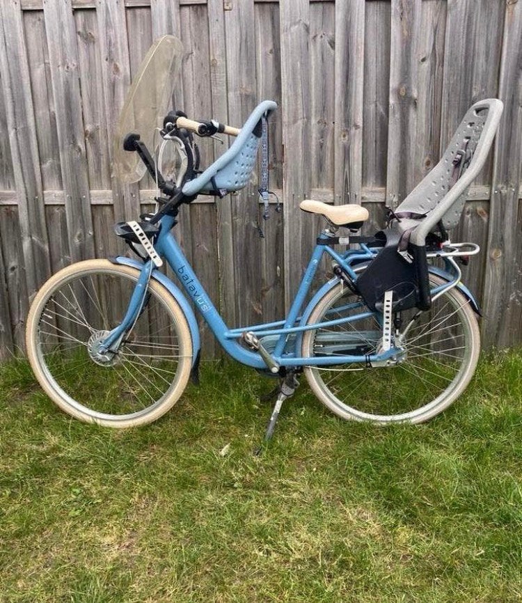 Batavus Mambo moederfiets mamafiets stadsfiets zitjes YEPP, Fietsen en Brommers, Fietsen | Dames | Moederfietsen, 2 zitjes, Zo goed als nieuw