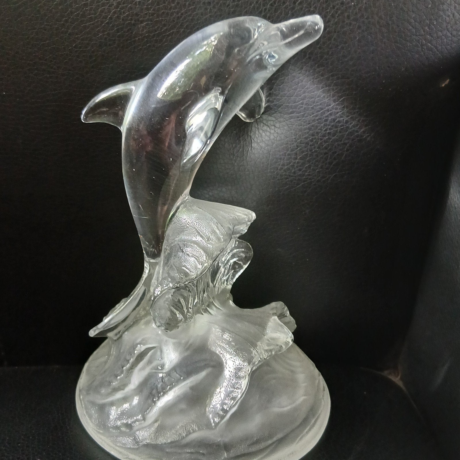 Glazen beeld Dolfijn "Crystal d'Arques", Ophalen of Verzenden