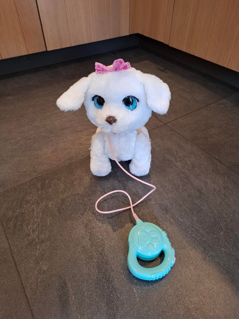 FurReal Dansende Puppy - Interactieve Knuffel 35,5 cm, Ophalen, Zo goed als nieuw, Jongen of Meisje