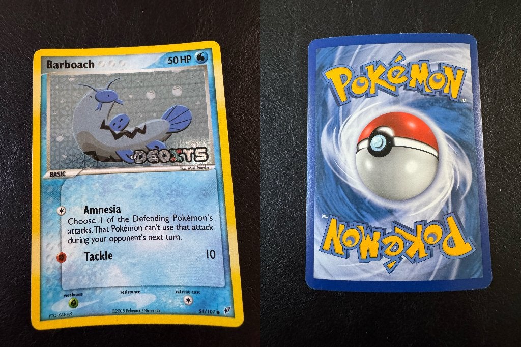 Barboach reverse, ex Deoxys, Verzenden, Zo goed als nieuw