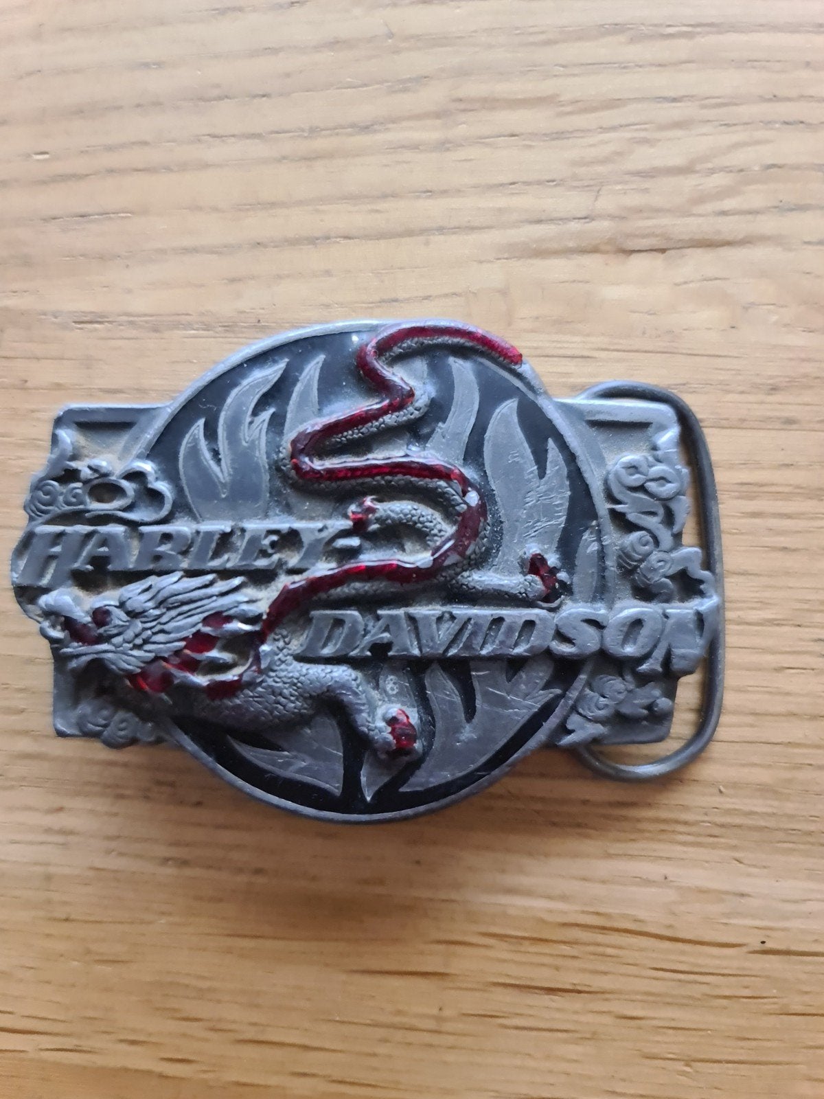 Mooie Harley Davidson riem buckle/gesp met draak, Kleding | Heren, Riemen en Ceinturen, Losse buckle of gesp, Overige kleuren