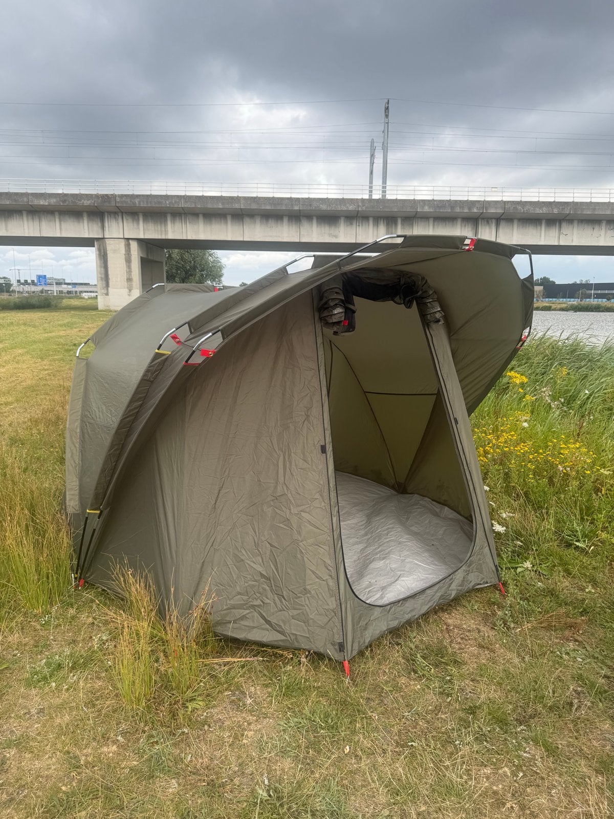Vistent - Ruime en comfortabele visbivvy, Watersport en Boten, Ophalen of Verzenden, Zo goed als nieuw, Overige typen