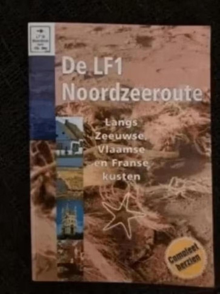 LF1 Noordzeeroute - langs Zeeuwse, Vlaamse & Franse kusten, Fiets- of Wandelgids, Europa, Ophalen of Verzenden, Zo goed als nieuw