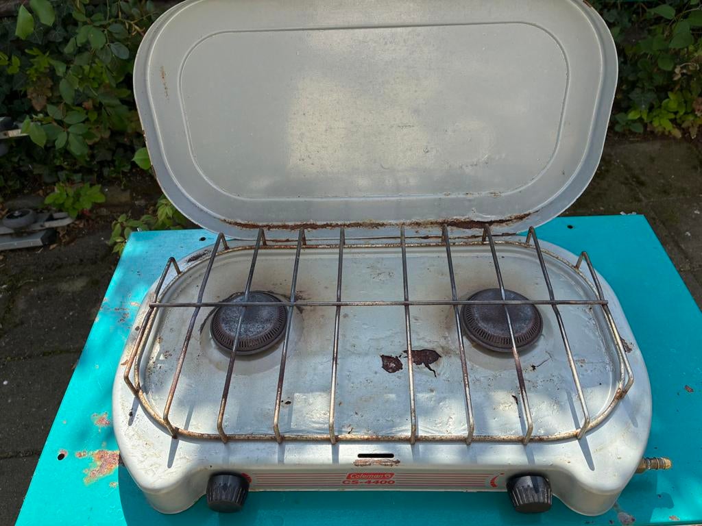 Kookplaat, Caravans en Kamperen, Kampeeraccessoires, Ophalen, Gebruikt