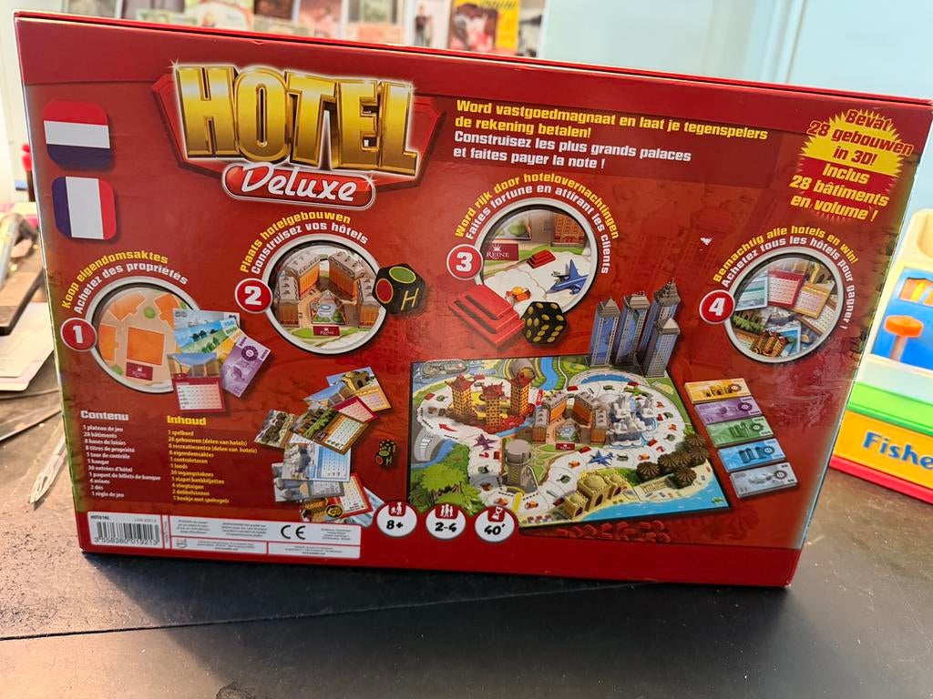 Hotel de luxe nieuw !, Hobby en Vrije tijd, Gezelschapsspellen | Bordspellen, Ophalen of Verzenden, Nieuw