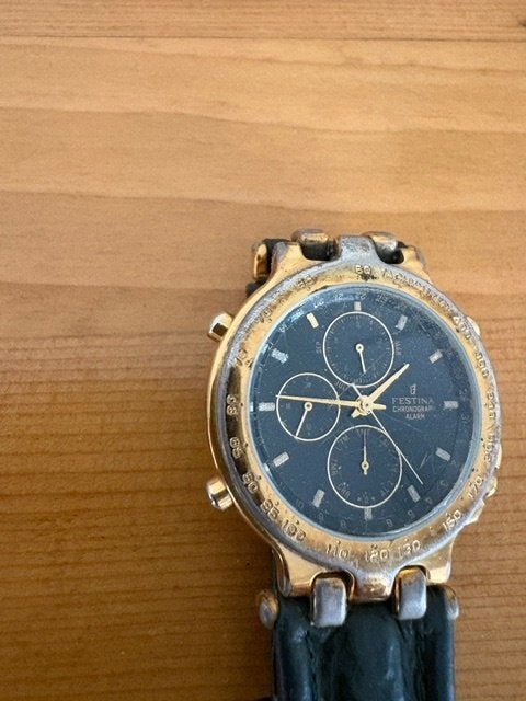 Horloge Festina vintage, Overige merken, Polshorloge, Ophalen of Verzenden, Leer
