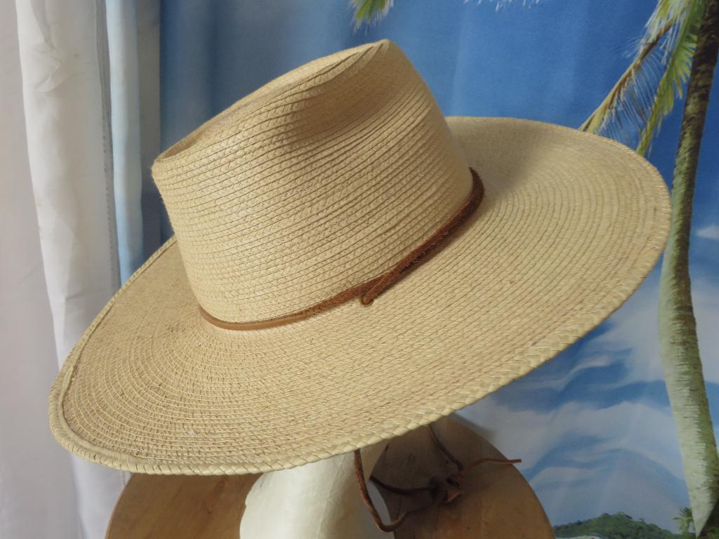 Gigi Pip River Guatemalan palm straw Fedora Hat   mt 55, Kleding | Dames, Hoeden en Petten, Gigi Pip, 55 cm (S, 6⅞ inch) of minder