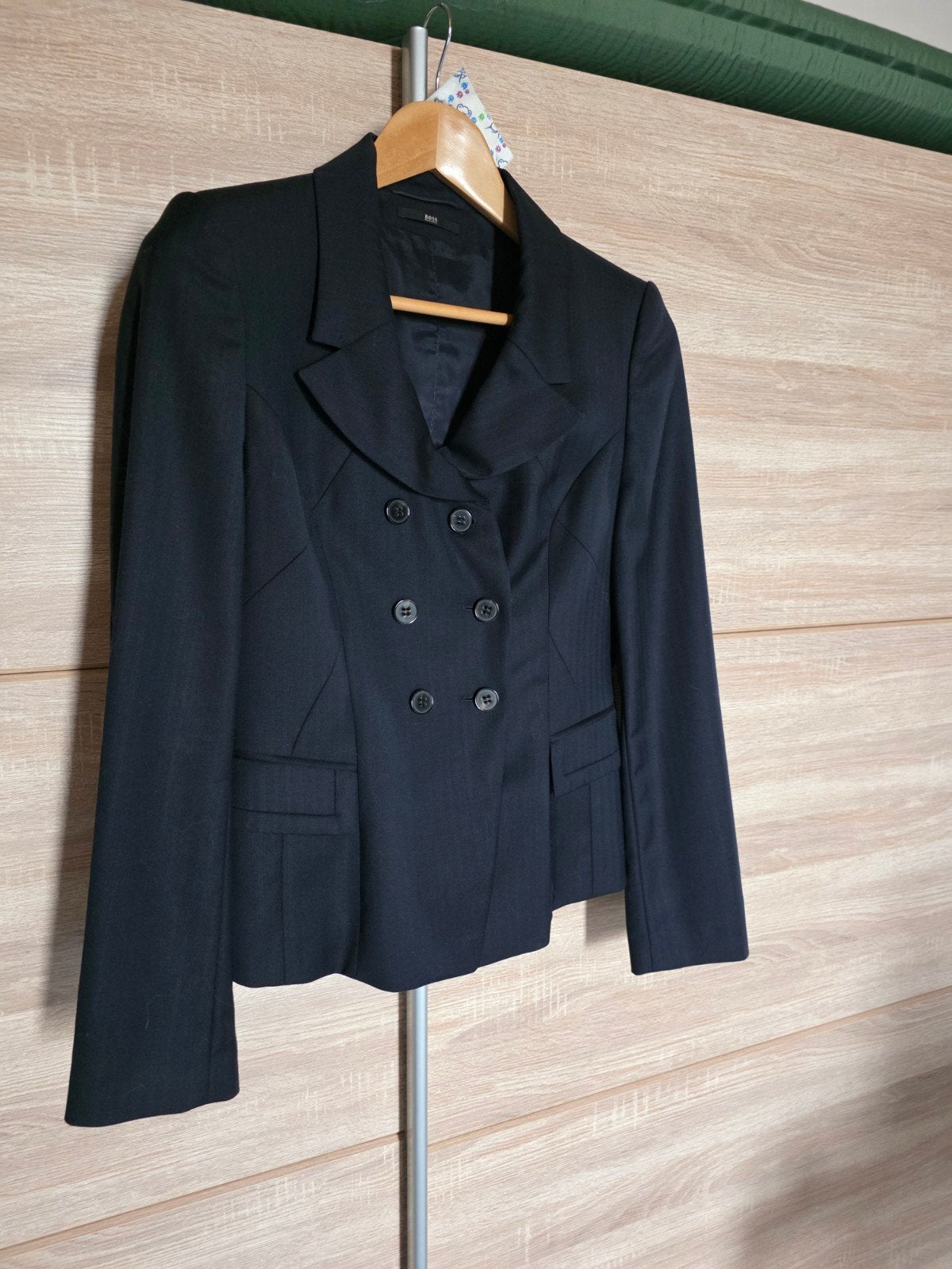 Hugo Boss Jasje - Donkerblauw, Maat 38/40 (M), Blauw, Zo goed als nieuw, Jasje, Hugo Boss