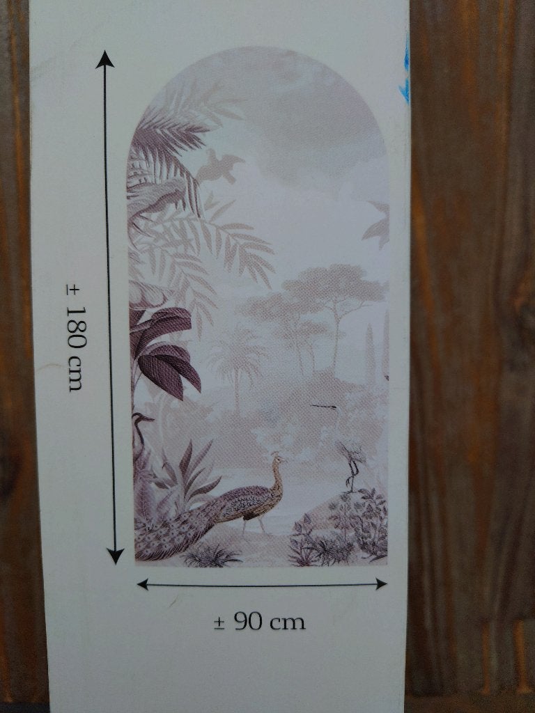Muursticker natuur nieuw 180 x 90 cm, Ophalen, 180 cm, 90 cm, Meerkleurig