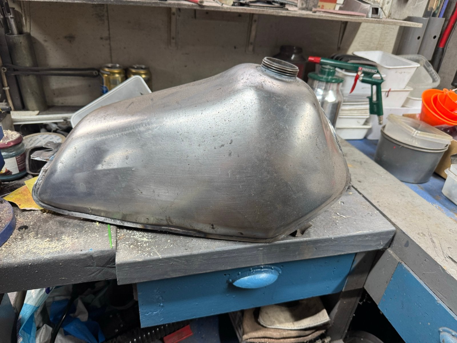 Yamaha DT50MX Tank - Gebruikt, Ophalen of Verzenden, Gebruikt