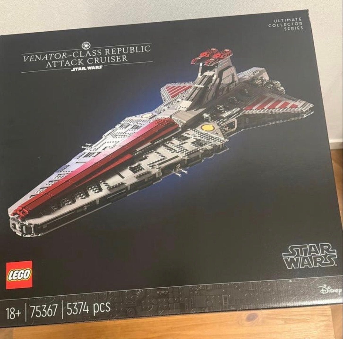 LEGO Star Wars Venator-Class Republic Attack Cruiser 75367, Ophalen, Nieuw, Film, Overige typen