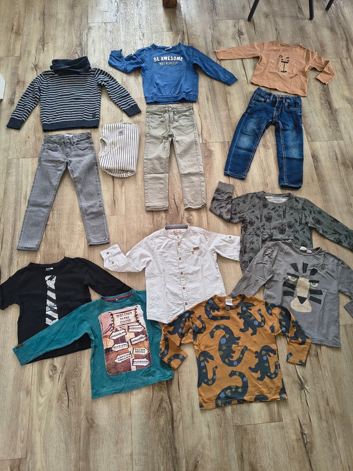 Compleet pakket winterkleding, kledingpakket jongen 104/110., Maat 104, Onb, Ophalen of Verzenden, Onb