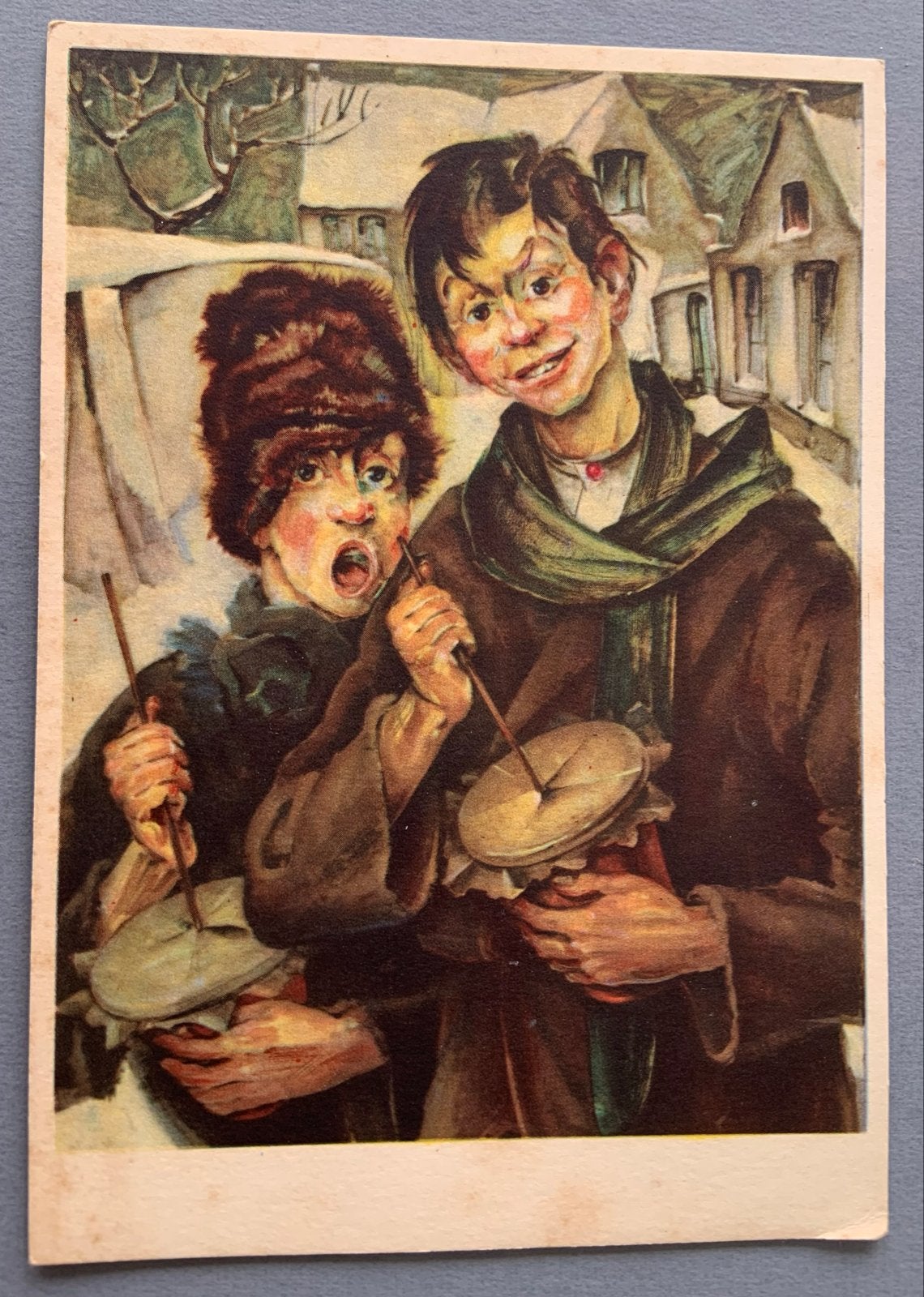 Rommelpotspelers Dirk Kruizinga illusttrator, Verzenden, Voor 1920, Ongelopen, Kinderen