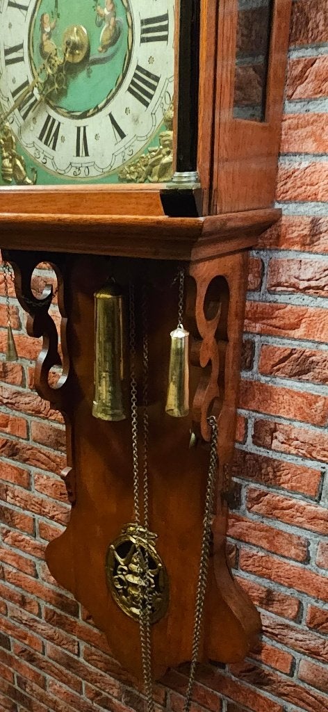 antieke friese staartklok +-1850, Antiek en Kunst, Ophalen