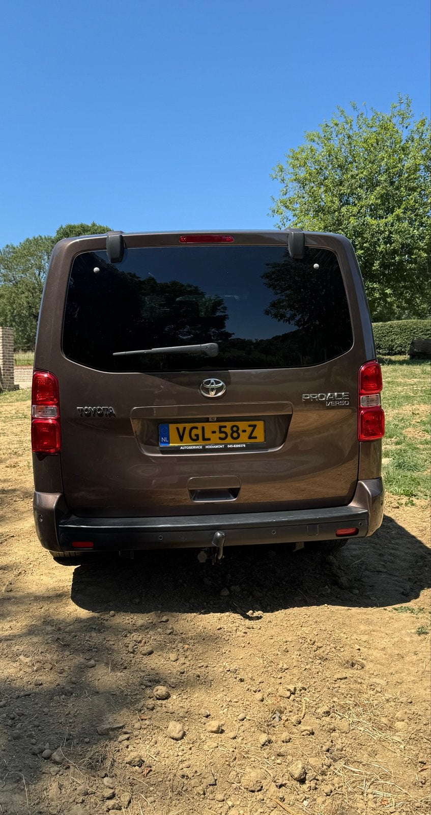 Toyota Proace DC Verso 2.0 D-4d 177pk S&S Aut 2020 Bruin, Auto's, Zwart, 4 cilinders, Bruin, 2304 kg