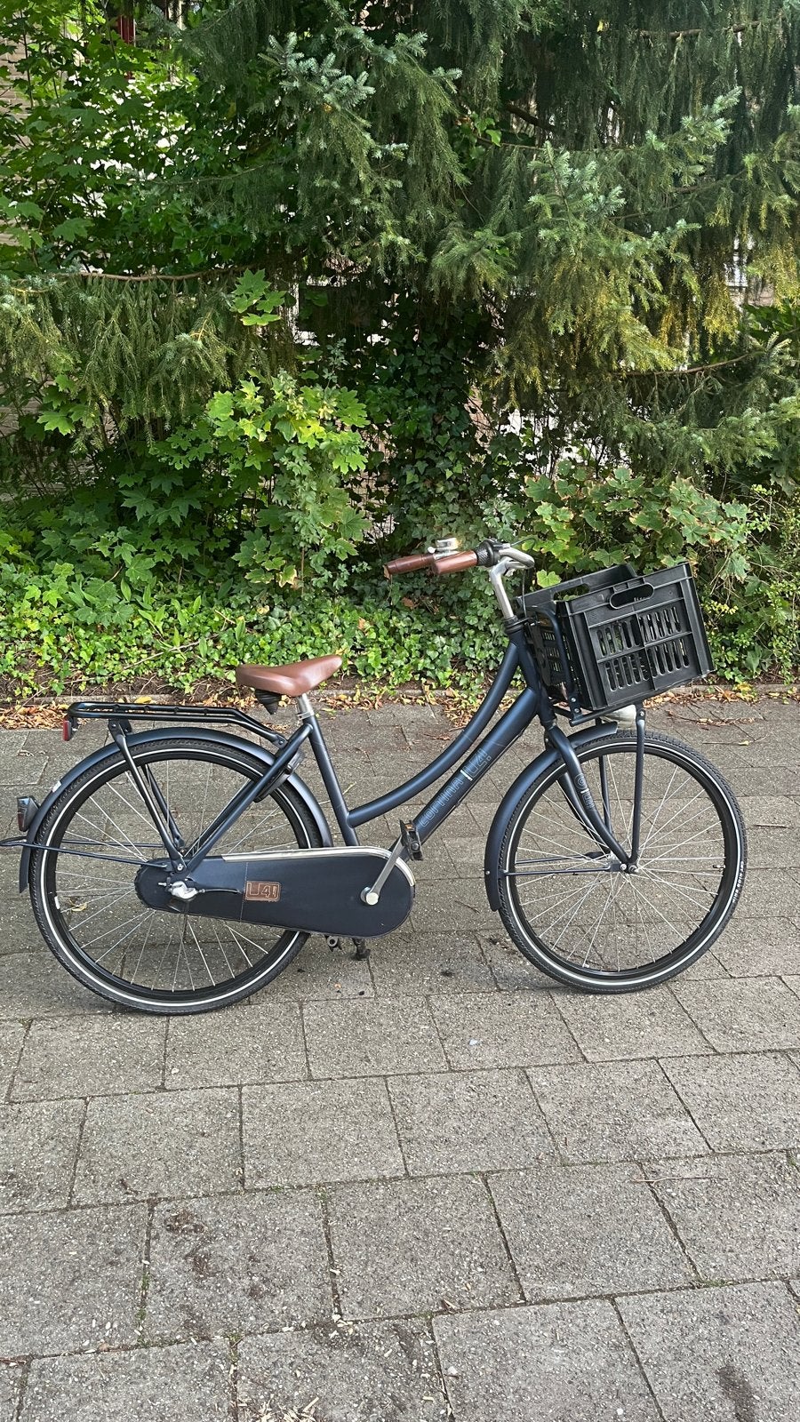Nette damesfiets met 3 versnellingen en voordrager, Fietsen en Brommers, Gebruikt, Versnellingen, 56 cm of meer, Ophalen
