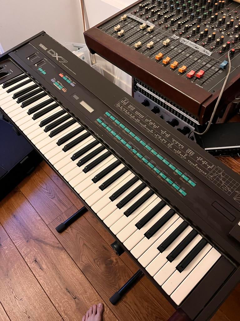 Yamaha DX7 Synthesizer - Vintage FM Synth, Ophalen, Yamaha, Met midi-aansluiting, 61 toetsen
