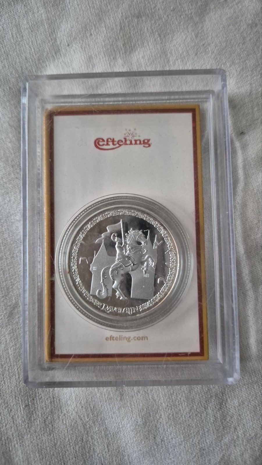 Efteling Raveleijn penning uit 2012, Ophalen of Verzenden, Zo goed als nieuw, Overige typen